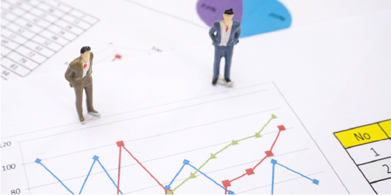 年度ごとの比較ができる